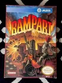 Rampart NES MINT CIB Nintendo Entertainment System Video Game AFA/CGC READY!!