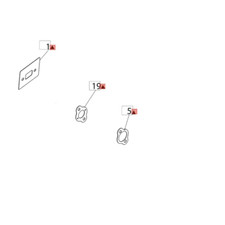 EFCO KIT GUARNIZIONI PER CARBURATORE DS 2200 DS 2400 DS 2410 S ORIGINALE