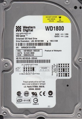 WD1800KB-00DUA0 parts for data recovery, ersatzteile