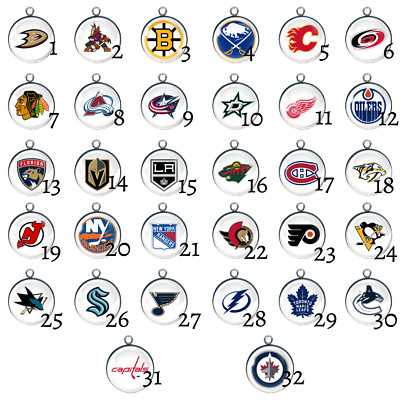 Hockey Charms, Jewelry Making Charms