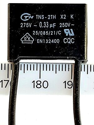 0.33uF 250V X2 25/85/21 TNS Safety Capacitor PowerTool Suppressor  flexi–ref:b832