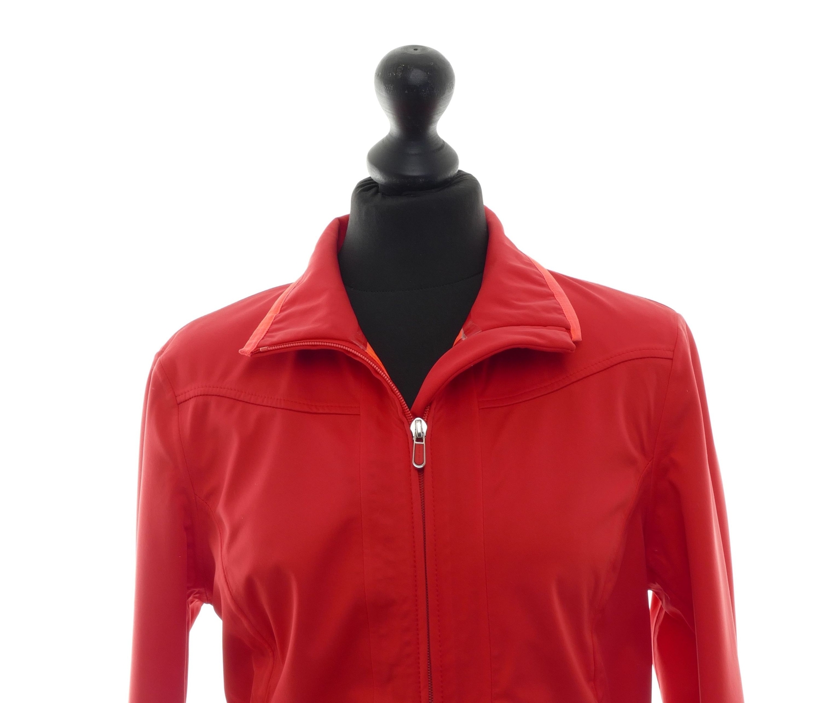 Hugo Boss Green Women's Softshell Jacket Judice 1 36 Red Solid Light Softshell image 2