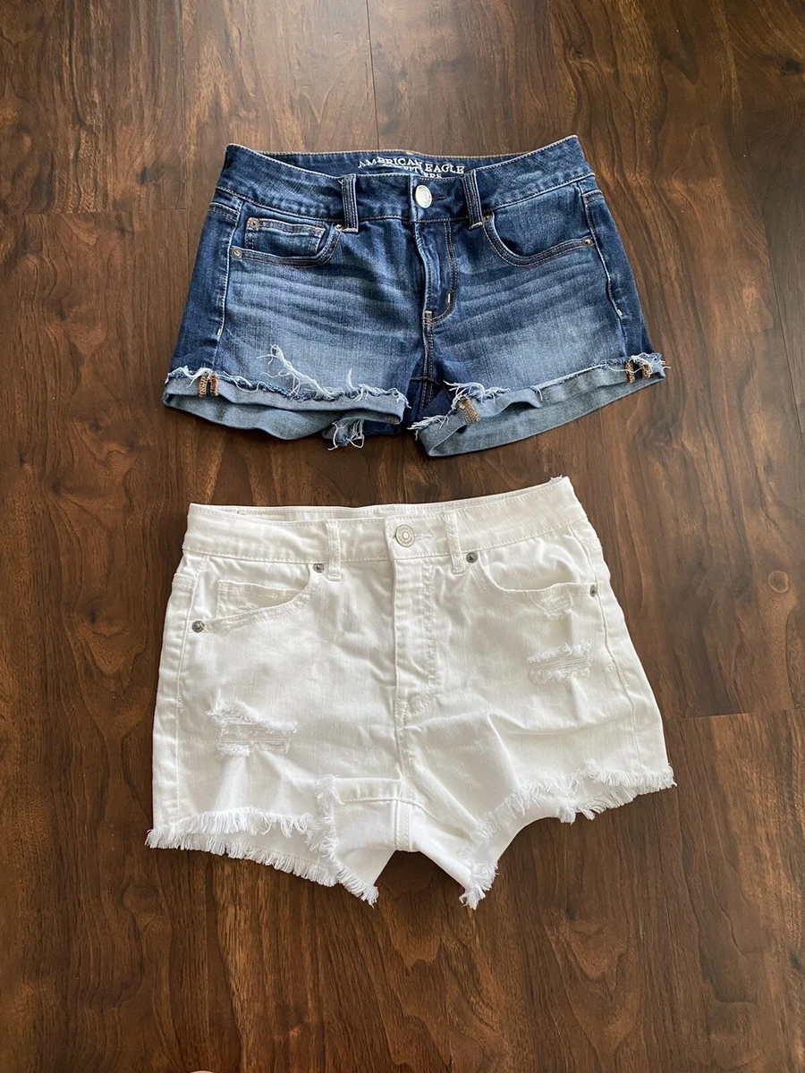 American Eagle Aero Jean Short Bundle Size 2 Lot Of 2