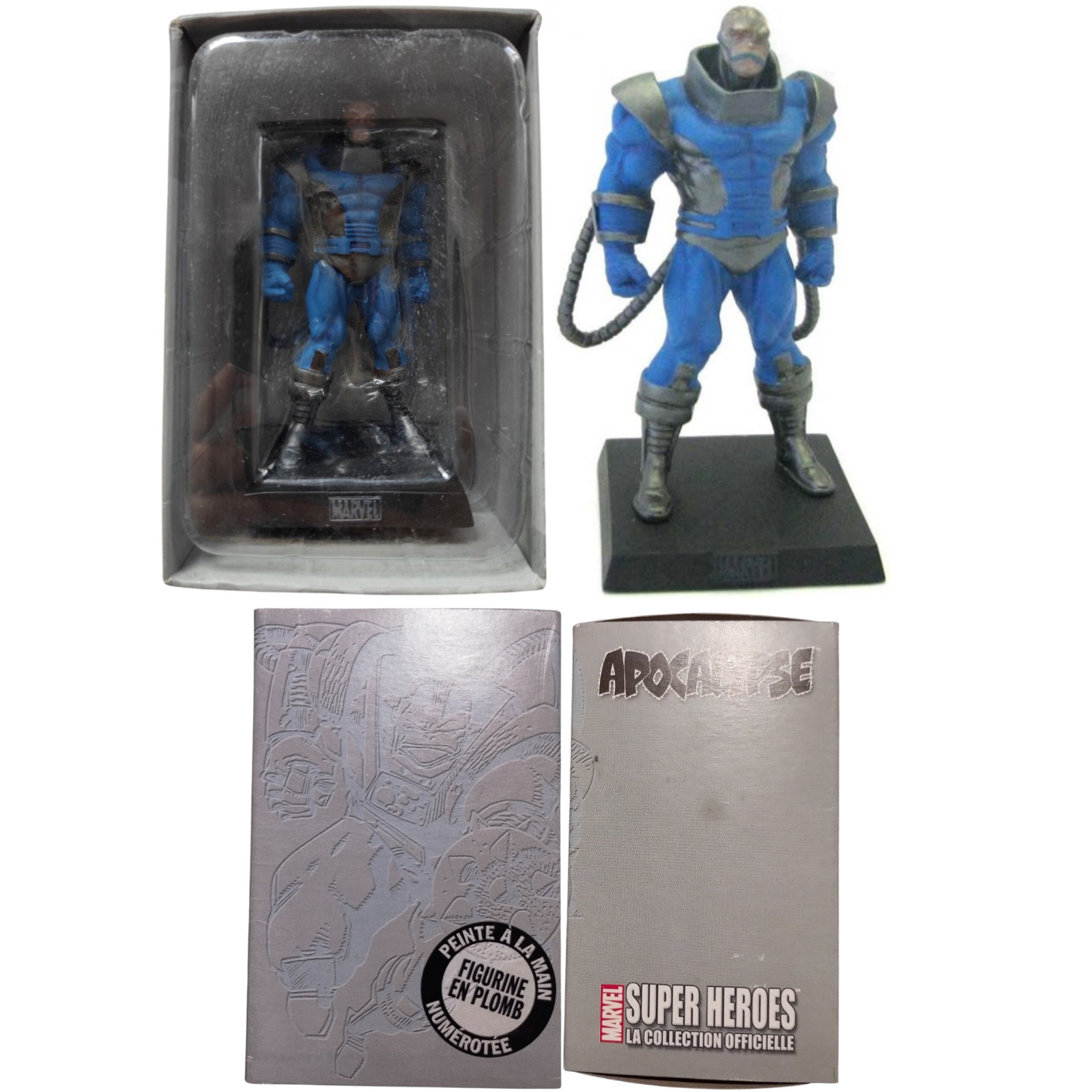 Figurine en Plomb Apocalypse Marvel Eaglemoss pour collectionneurs de BD
