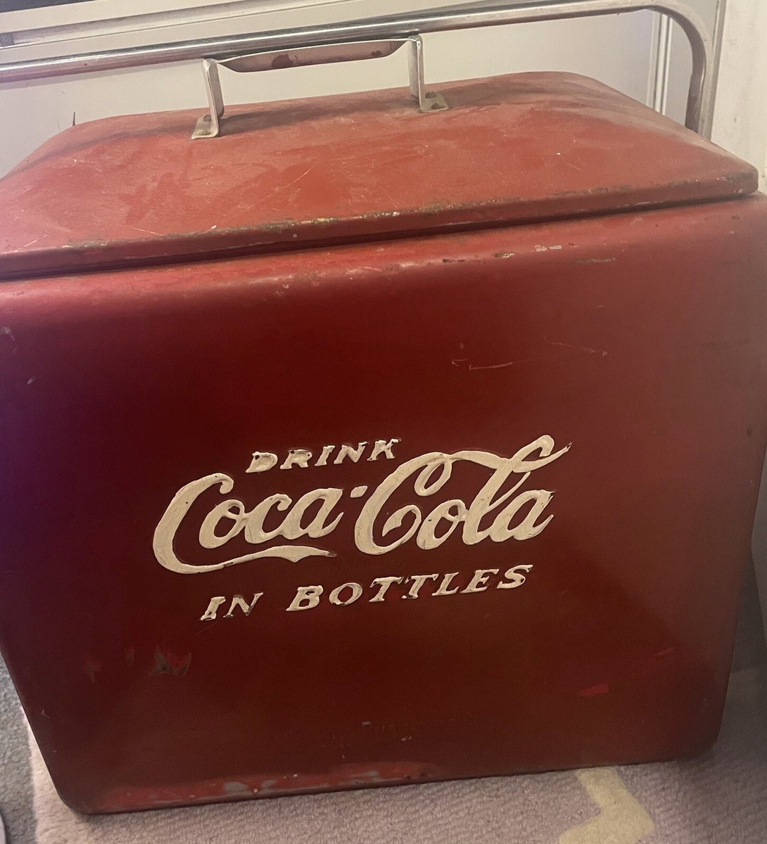 Vintage 1950's Coca Cola Cooler | eBay