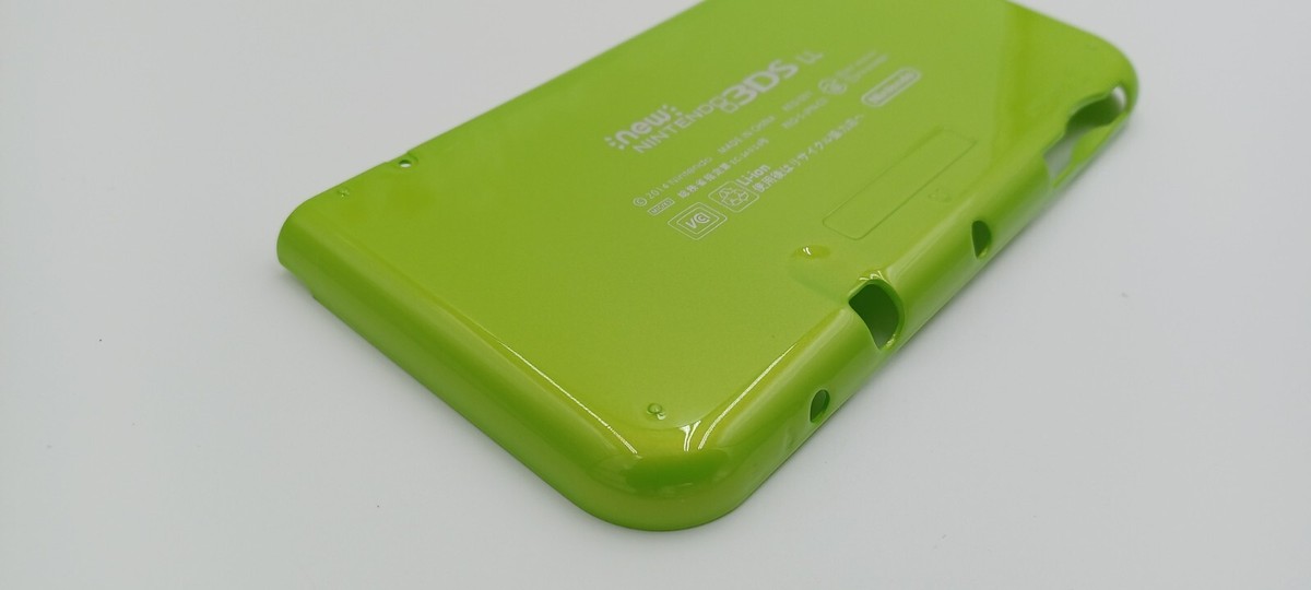 New Nintendo 3ds Xl LL Lime Green Replacement Shells Front+Rear+