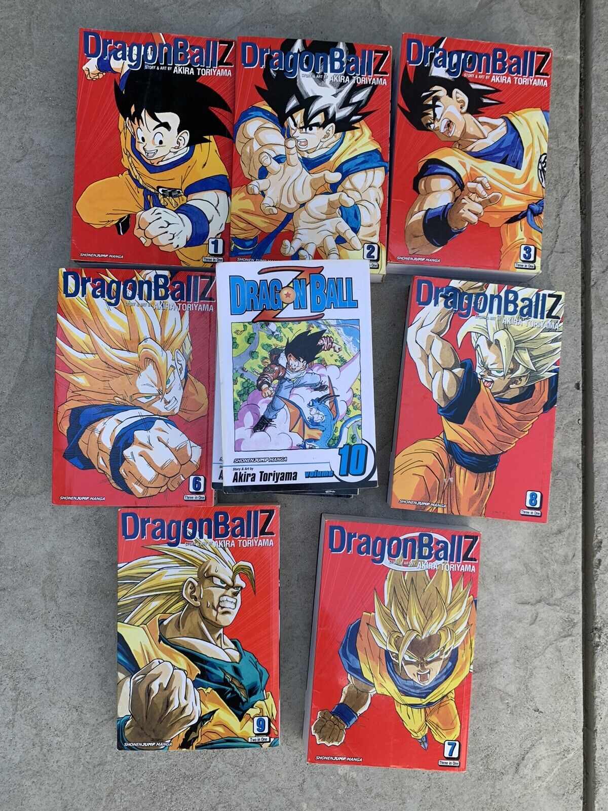 1984 Dragon Ball Z Manga Book Set 1,2,3,5 Akira Toriyama Shonen Jump Vizbig  