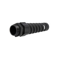 HT-K PG21 RAL9005 Kabelverschraubung Mit Knickschutz PG21 IP68 Mat: Polyamid Hel
