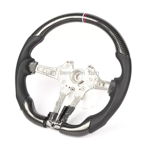 Carbon Fiber Customized Steering Wheel Fit for BMW M2 F87 M3 F80 M4 F82 F83 - Picture 5 of 8