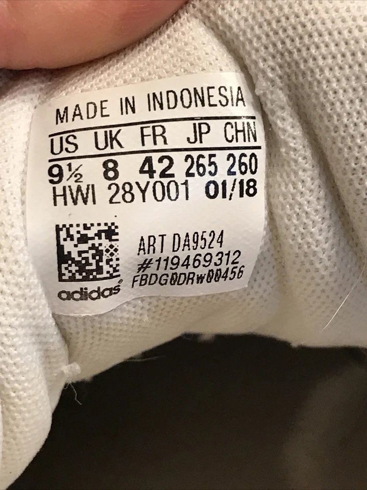 Adidas Zapatillas Blancas Advantage Cloudfoam Ortholite Mujer’s 9.5 Oro ROSA DA9525 Foto 2 de 4