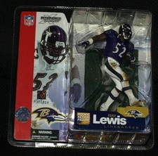 Mcfarlane NFL Series 5 Ray Lewis Purple Variant Action Figure Rare VHTF Ravens