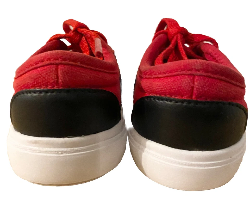 adidas Toddler Adi-Ease Skateboard Shoe Red / Black D68897 Size 6 - Image 3 of 4