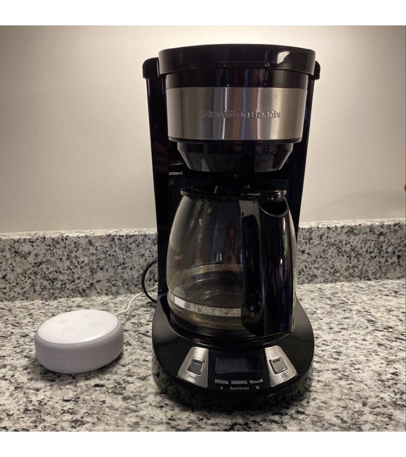Original New Hamilton Beach 12 Cup Programmable Coffee Maker Black