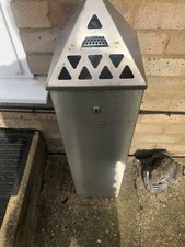 Outside Ash Tray St/steel Smoke Hut 