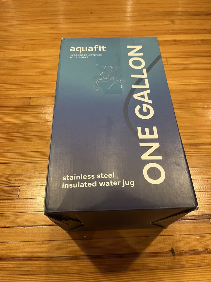 AQUAFIT Insulated Water Bottle Gallon Water Jug 64oz +/128oz Stainless