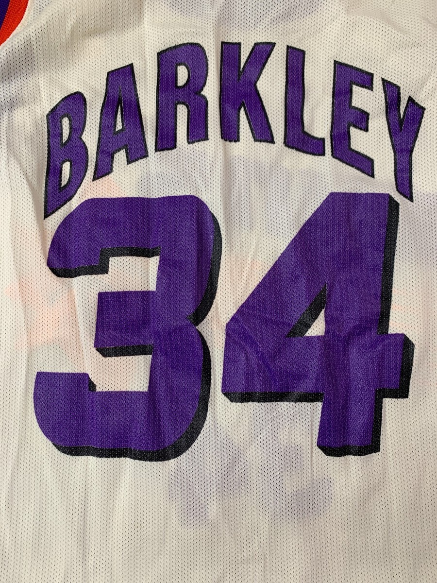 PHOENIX SUNS # 34 BARKLEY VINTAGE 90'S BASKETBALL SHIRT JERSEY