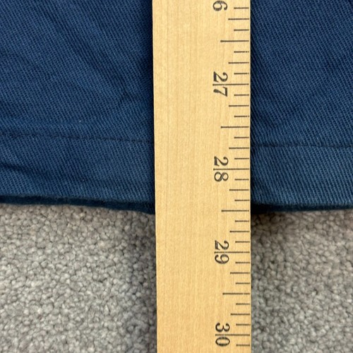 VINTAGE French Jacket Adult X Large Blue Canvas Workwear Chore Utility Mens - Picture 8 of 8