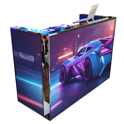 Digital LED video wall 5FT P 3.91 DJ BOOTH FACADE with NOVASTAR VX400