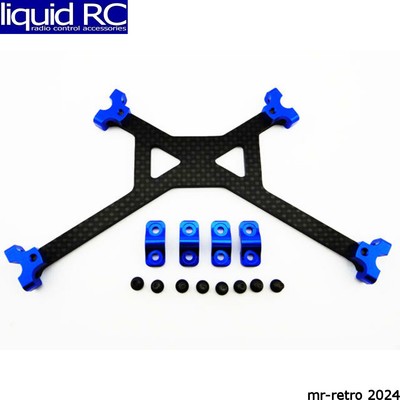 Hot Racing YET126G06 Carbon Fiber Battery Holder Strap - Axial Yeti