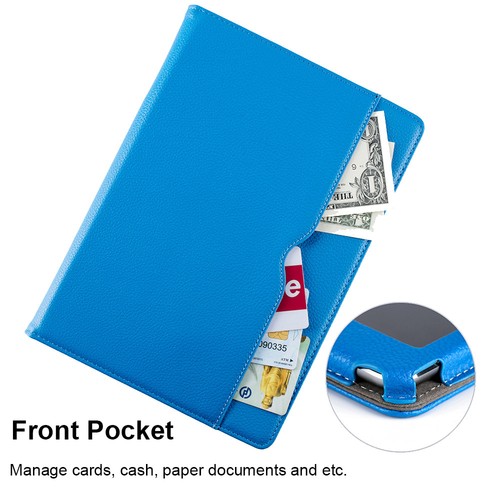 Funda inteligente tipo folio multiángulo con bolsillo para iPad 9.7 2018/2017/Air 1 2 - Imagen 38 de 90