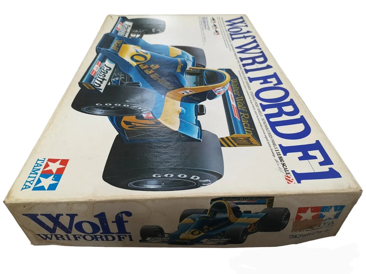 タミヤWolf WR1 Ford F1 プラモデル Wolf WR-1 FORD 1/12 BIG SCALE Series No.22 F1 Model Kit