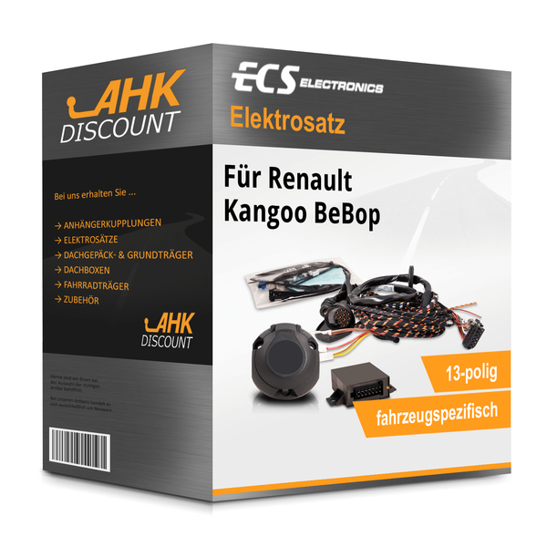 für Renault Kangoo Bebop 03.09- ECS E-Satz 13Polig Fahrzeugspezifisch Neuware-image