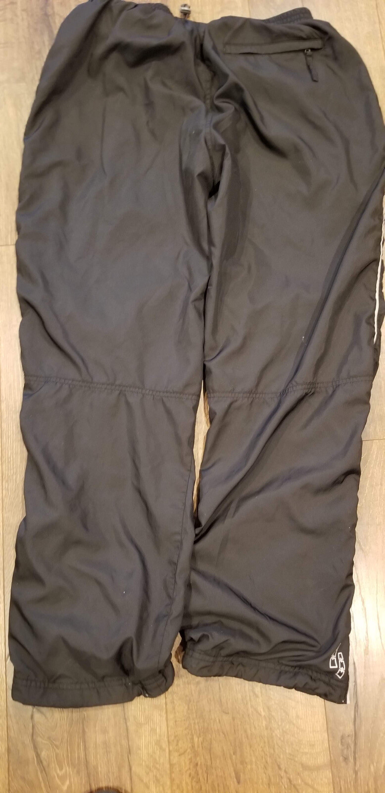 Vintage LL Bean Womens Medium Zip Ankle Pants Black O… Gem