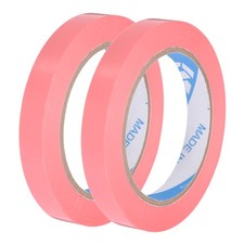 Bag Sealing Tape, 5/8" x 98 Yard, Pink 2 Pcs , Bag Sealer Tape
