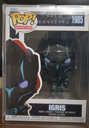 Funko Pop! Animation Solo Leveling Igris #1985 Pop! Vinyl Figure Black Blue