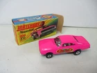 Matchbox Lesney Superfast SF70 Dodge Dragster- RARE "RAT ROD" LABELS, boxed