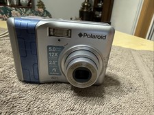 Polaroid i531 5MP 12X Zoom Digital Camera - Silver