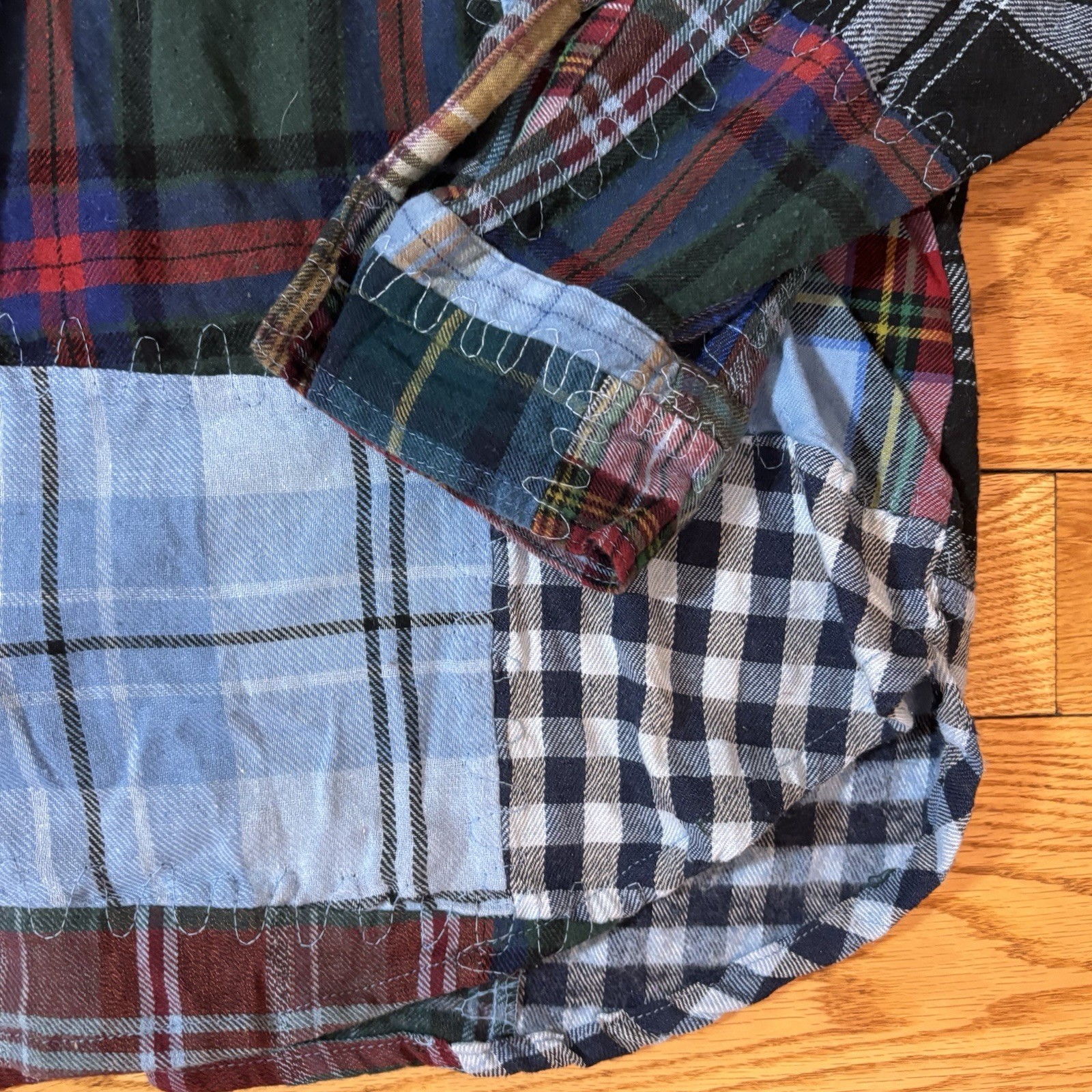 Earthbound Trading Patchwork Colorblock Long Slee… - image 4