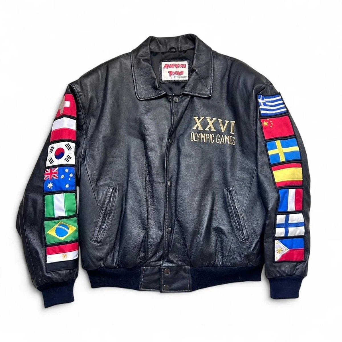 olympic leather jacket | eBay