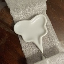 set of 6 Lakeland Porcelain Cheese & Cake Labels