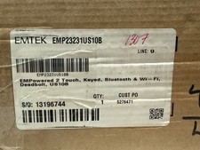 Emtek EMP23231US10B Empowered 2 Wifi and BT Deadbolt, Oil Rubbed Bronze New 