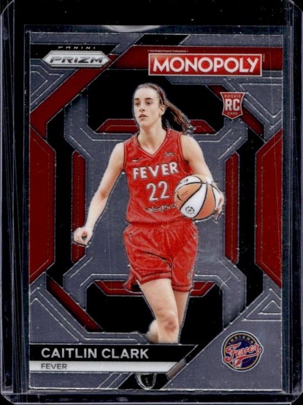 2024 Panini Prizm Monopoly WNBA Caitlin Clark Insert RC Rookie #WNBA27 Fever
