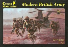 Caesar Miniatures 1/72 Modern British Army
