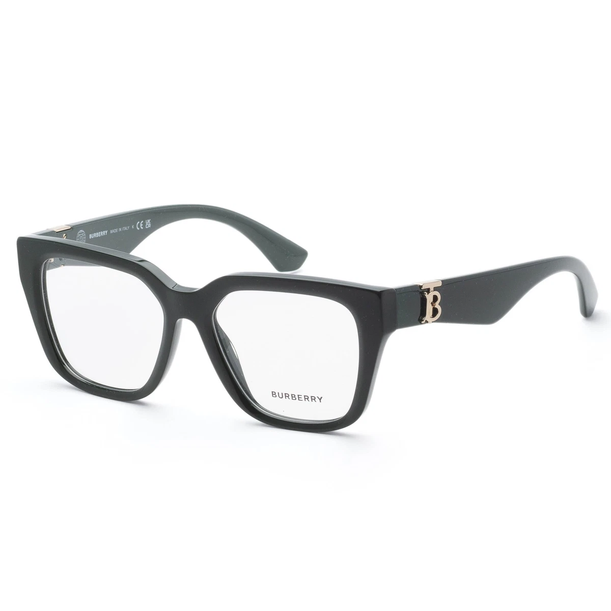 RARE ? NIB Burberry Olive Cat-Eye Sunglasses Green Lenses 54-17-14 Burberry Green  main image 2