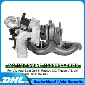 Turbolader 06J145713K 06J145713L für VW Passat CC Golf Audi A3 Seat 2.0L