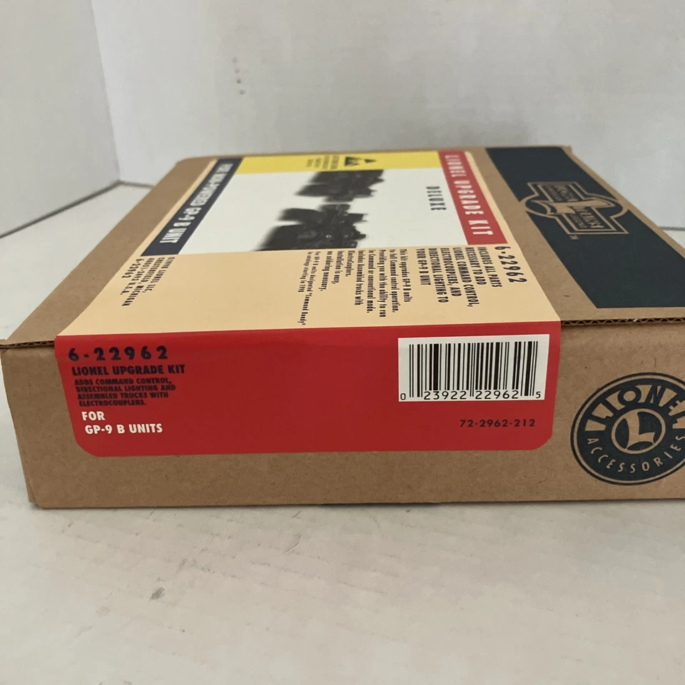 Sealed Case of 3 Lionel 6-22962 Deluxe GP-9 Upgrade Kit Sealed NOS NIB - Image 4 of 4