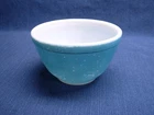Vintage Pyrex #401 Primary Color Blue 1.5 Pint Small Nesting Mixing Bowl USA