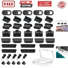 40PCS USB Port Cover, Silicone nti Dust Cover Dust Plugs Cps for Computer Cme...