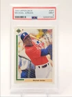 MICHAEL JORDAN 1991 UPPER DECK BASEBALL SP ROOKIE WHITE SOX RC PSA 9 Q0M-537
