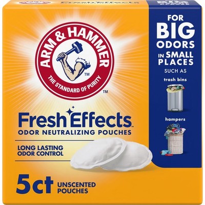 ARM & HAMMER Fresh Effects Odor Neutralizing 5 Count (Pack of 1), Off White