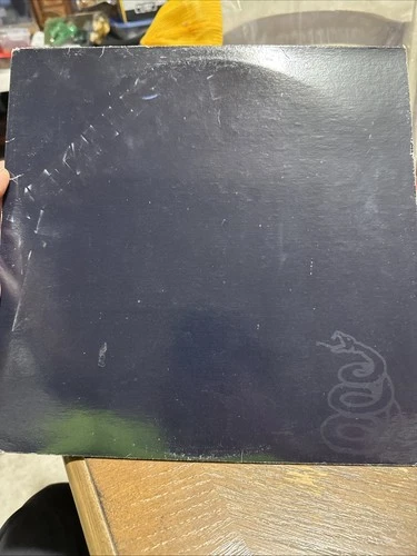 Metallica Self-Titled Black Album Vinyl 2 LP Elektra Records 1991 OG US