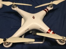 DJI Phantom 3 Standard Quadcopter Camera Drone White Barely Used