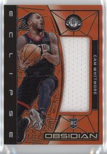 2023 Obsidian Eclipse Materials Electric Etch Orange Flood /99 Cam Whitmore 0c3