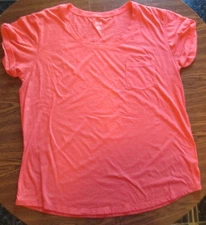 Women's XL A.N.A. Orange Pocket T-Shirt