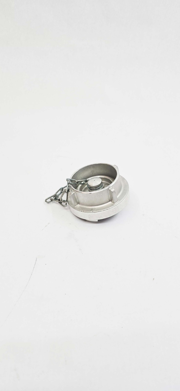 Kochek Cap CC207 STORZ CAP W/CHAIN, UNPLATED Aluminum 2"