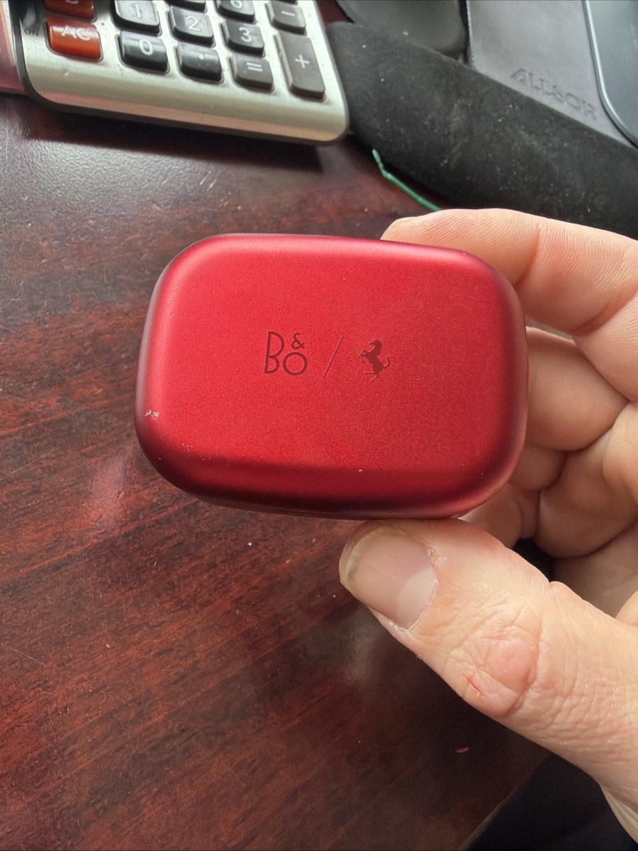 Bang & Olufsen Beoplay EX Ferrari Edition Red - Includes (1) Bud